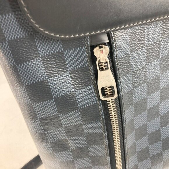 Authenticity GuaranteeLOUIS VUITTON N41586 Damier Cobalt Newport Bag Backpack - Picture 10 of 16